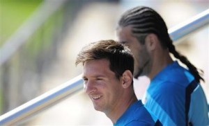 Messi señaló que la pasada fue una gran temporada para la escuadra blaugrana. Foto: AP