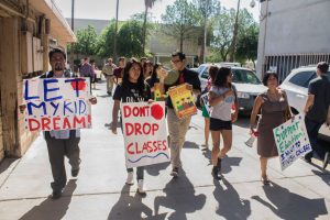 Cada vez se registra un mayor apoyo a la causa de los Dreamers en Arizona. Foto: Julián Lozano/Mixed Voces