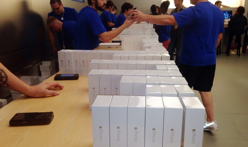 Venden 10 millones de iPhones 6 en el primer fin de semana