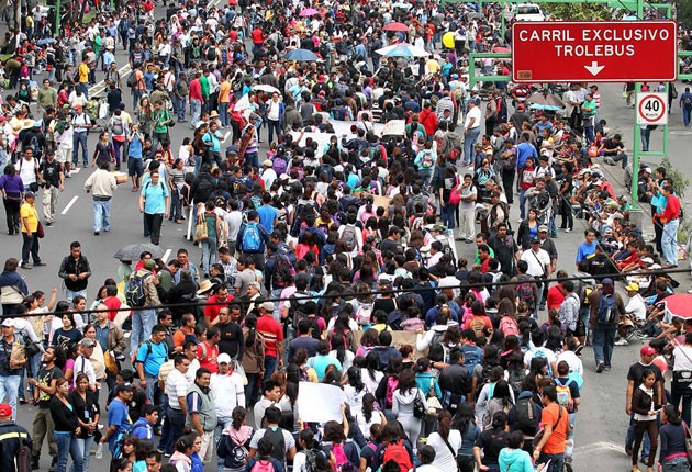 Unos cuatro mil policías vigilarán la marcha de Tlatelolco