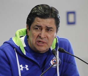 Luis Fernando Tena, técnico de Cruz Azul. Foto: Notimex.
