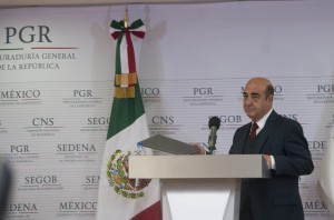 Jesús Murillo Karam, procurador general de México. Foto: Notimex