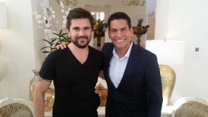 Cala entrevistó a Juanes en un programa que sale hoy al aire. Foto: Suministrada
