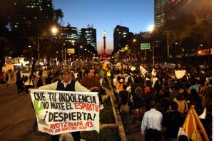 Los desaparecidos de Ayotzinapa, Guerrero, despertaron la conciencia de muchos que ahora levantan la voz en busca de justicia. Foto: Agencia Reforma