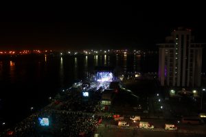 La Trevi reunió a 90 mil personas en la tercera jornada musical del Carnaval de Veracruz 2015. Foto: Cortesía