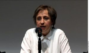 Antes de acudir a vía judicial, Carmen Aristegui pidió a MVS reconsiderar el regreso de su espacio radiofónico con equipo completo. Foto: Agencia Reforma