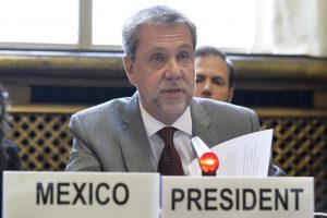 Jorge Lomónaco, representante Permanente de México ante Naciones Unidas. Foto: Notimex
