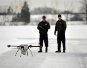La CBP opera drones tipo “MQ-9 Reaper” a gran altura para vigilar la frontera. Foto: AP