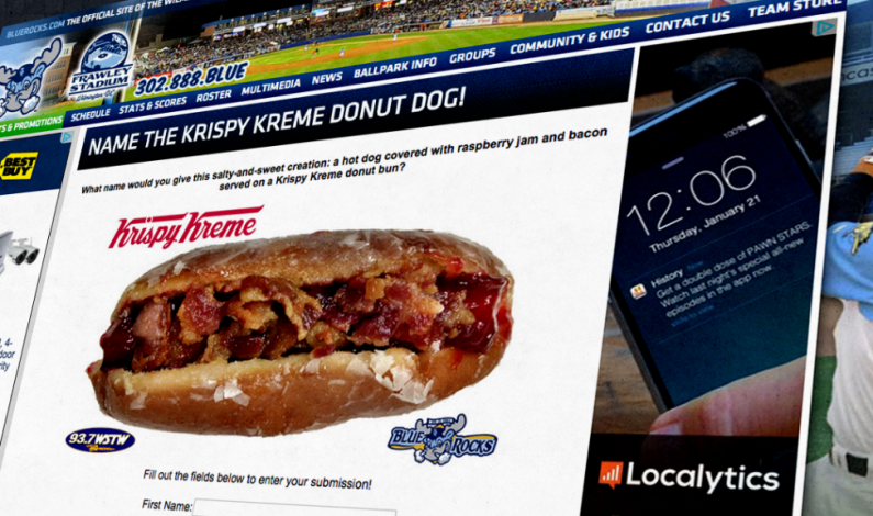 Krispy Kreme crea “hot dog” de dona y tocino para equipo de béisbol