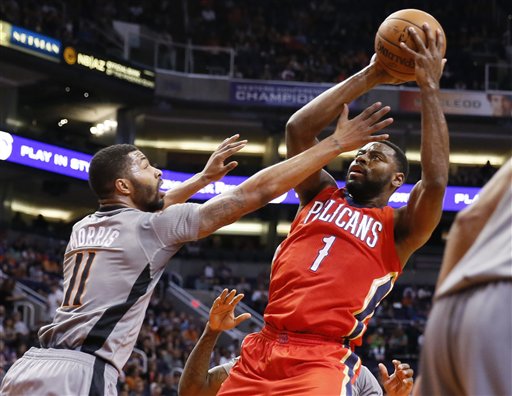 Suns aprovechan ausencia de Davis y vencen a Pelicans