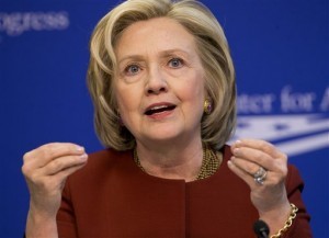 Hillary Clinton, precandidata demócrata a la presidencia de Estados Unidos. Foto: AP