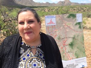 Juanita Molina, directora ejecutiva de Fronteras Compasivas, organización humanitaria con sede en Tucson. Foto: Sam Murillo