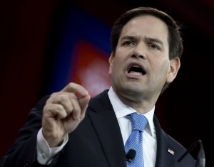 Marco Rubio llegó al Senado impulsado por el movimiento ultraconservador Tea Party en 2010. Foto: AP