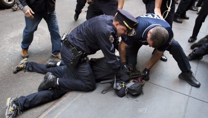 Protestas en Nueva York contra la brutalidad policial