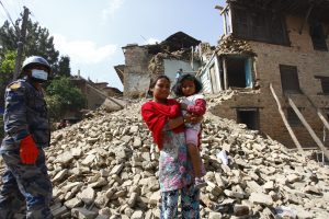  El Fondo de la ONU para la Infancia (UNICEF) calcula que 1.7 millones de menores nepalíes requieren de ayuda humanitaria urgente en las zonas más afectadas por el terremoto en Nepal. Foto: Notimex 