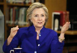 Hillary Rodham Clinton, precandidata demócrata a la presidencia de EU. Foto: AP