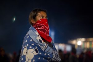 El EZLN presumió su forma de organización y elección de sus autoridades. Foto: AP