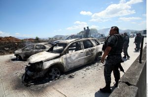 La violencia y la inseguridad predominan en siete regiones de Michoacán con más de dos decenas de municipios. Foto: Agencia Reforma