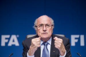 Joseph Blatter, presidente de la FIFA. Foto: AP