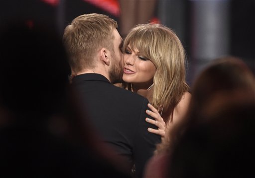 Derroche de amor entre Taylor Swift y Calvin Harris