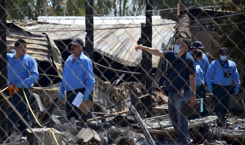 Cuatro ancianos internados a causa de incendio en Mexicali