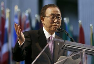 Ban Ki-moon, secretario general de la ONU. Foto: AP