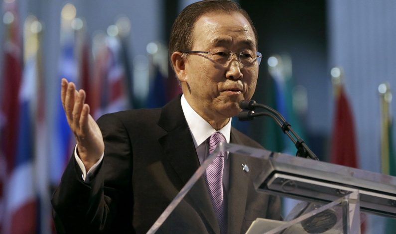 Acuerdo nuclear con Irán es muestra del valor del diálogo: Ban Ki-moon