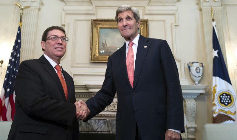 Kerry reabrirá embajada de EU en Cuba el 14 de agosto