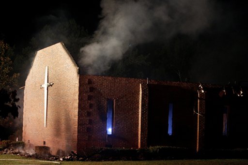 Carolina del Sur: Incendio en iglesia no fue intencional