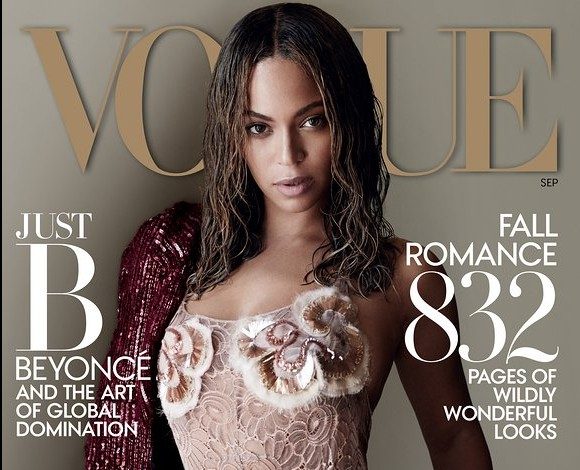 Beyoncé posa para la portada de Vogue