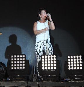 Alejandra presentó su disco en un showcase. Foto: Mixed Voces