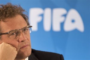 Jerome Valcke, secretario general de la FIFA. Foto: AP