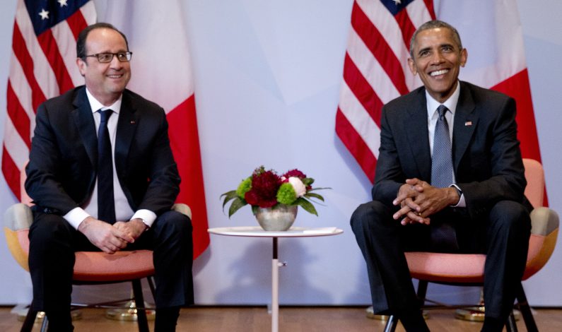 Presidente Hollande será recibido por Obama la próxima semana