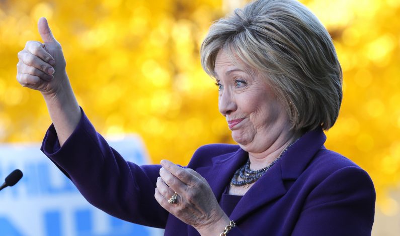 Clinton aumenta ventaja en el seno de su partido
