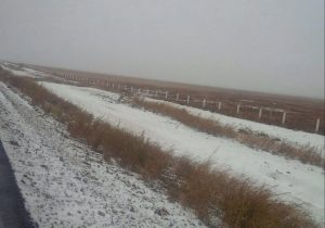 La circulación vía terrestrefue suspendida en varias ocasiones en Sonora debido a las recientes nevadas. Foto: Archivo 