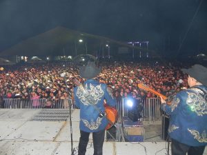 Los Huracanes congregaron a más de 20 mil personas  en el gran festejo a la Guadalupana. Foto: Cortesía