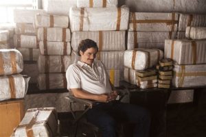 Wagner Moura en el papel de Pablo Escobar en la serie original de Netflix "Narcos" en una fotografía porporcionada por Netflix. Foto: Cortesía