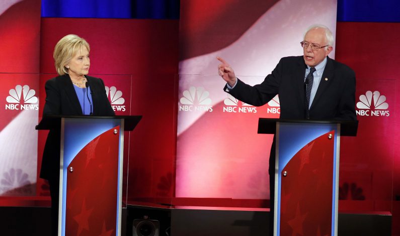 Clinton y Sanders tienen su debate más acalorado