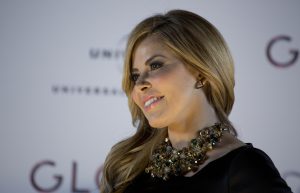 Gloria Trevi posa durante una conferencia de prensa para promover su gira internacional “"El Amor"” en la Ciudad de México. Foto: AP