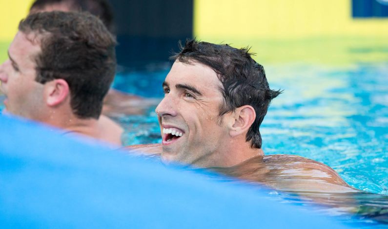 Michael Phelps, coach voluntario de los Sun Devils