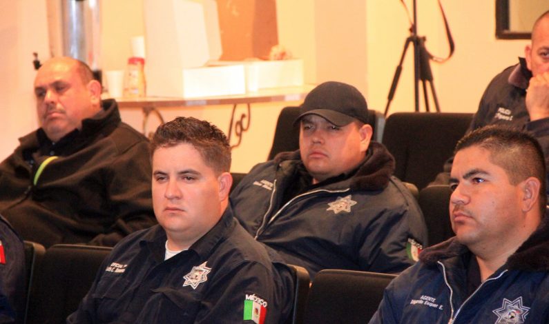 Instructores de Estados Unidos capacita a Policía de Sonora