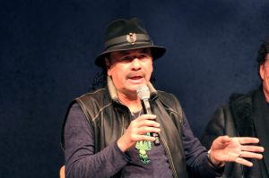 Santana, quien nació en el estado de Jalisco en 1947, afirmó que los músicos que integran su banda se distinguen por su “intensa intencionalidad”. Foto: Notimex