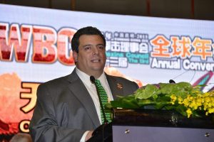MauricioSulaimán, presidente del Consejo Mundial de Boxeo. Foto: Notimex