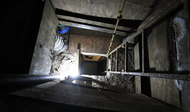 Autoridades revelan detalles de extenso túnel entre México y EU