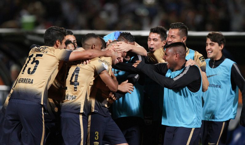 Pumas golea 4-1 a Olimpia y avanza en Libertadores