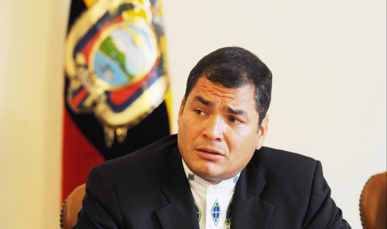 Presidente Correa insta a Ecuador a unirse ante la tragedia
