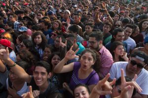 Miles disfrutaron del Vice Latino el fin de semana en la ciudad de México. Foto: Notimex
