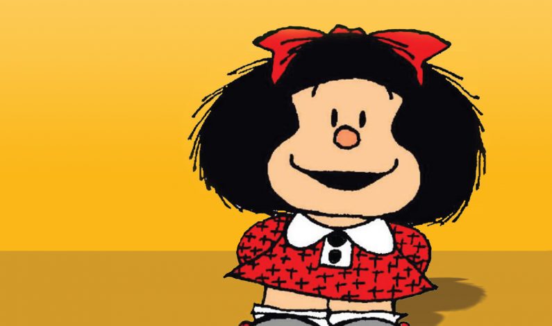 Mafalda sopla 50 velitas de cumpleaños
