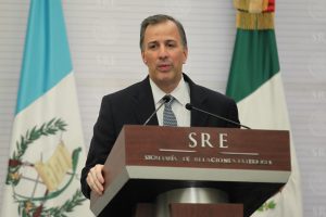 José Antonio Meade, secretario de Relaciones Exteriores. Foto: Notimex 