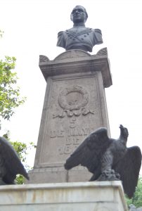 Monumento al general Ignacio Zaragoza, quien dirigió al ejército mexicano que derrotó a su par francés durante una batalla que duró poco más de cuatro horas. Foto: Notimex 